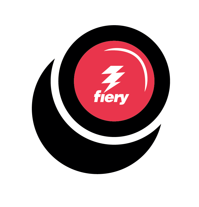 Original FIERY looking-glass emblem